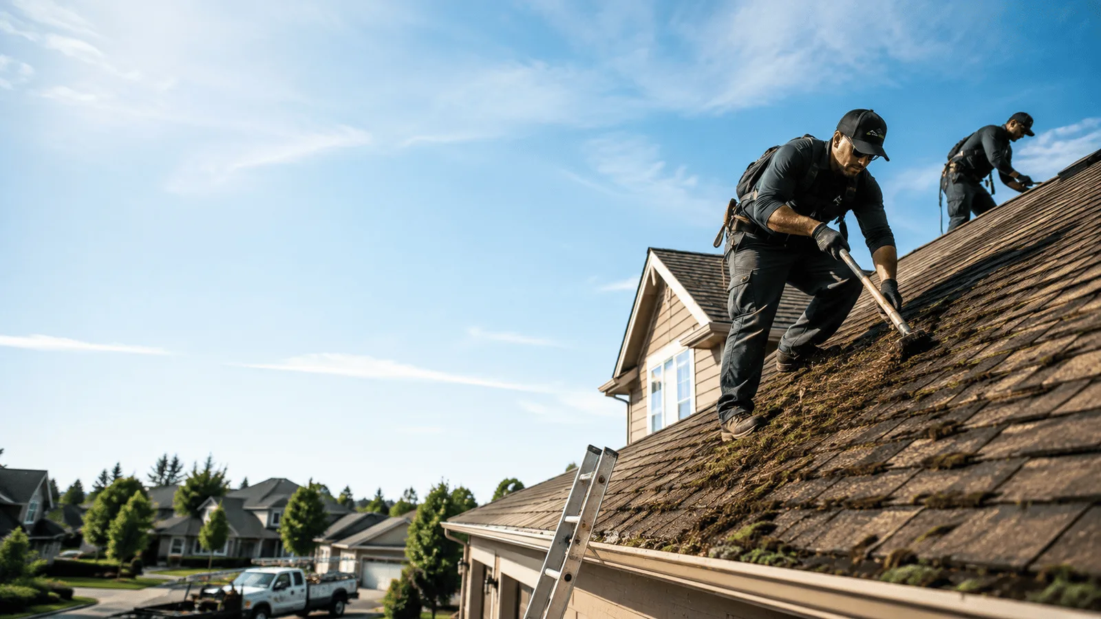 Roof Moss Removal in Stuart, IA near me